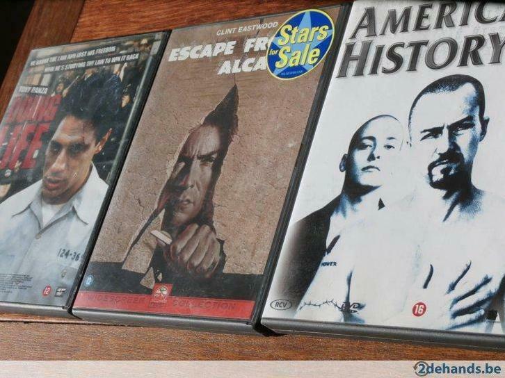 3DVD's American History/Doing Life/Escape from Alcatraz, Cd's en Dvd's, Dvd's | Actie, Vanaf 9 jaar, Ophalen of Verzenden