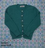 Cardigan Aymara merino wol – groen - Maat 92, Kinderen en Baby's, Meisje, Trui of Vest, Gebruikt, Ophalen of Verzenden