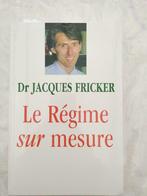 Livre "Le régime sur mesure" du Docteur Fricker, Livres, Régime et Alimentation, Enlèvement ou Envoi, Docteur Jacques Fricker