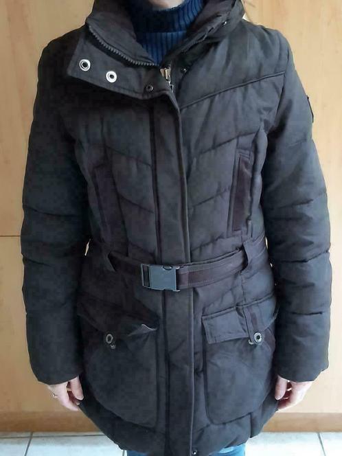 Donsjas van S. Oliver, Kleding | Dames, Jassen | Winter, Gedragen, Maat 34 (XS) of kleiner, Bruin, Ophalen of Verzenden