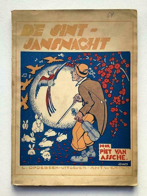 De Sint-Jansnacht - Piet Van Assche (L. Opdebeek, 1938), Livres, Livres pour enfants | Jeunesse | 10 à 12 ans, Enlèvement ou Envoi