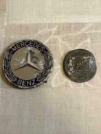 oude auto-emblemen buick-mercedes, Verzamelen, Ophalen of Verzenden, Gebruikt