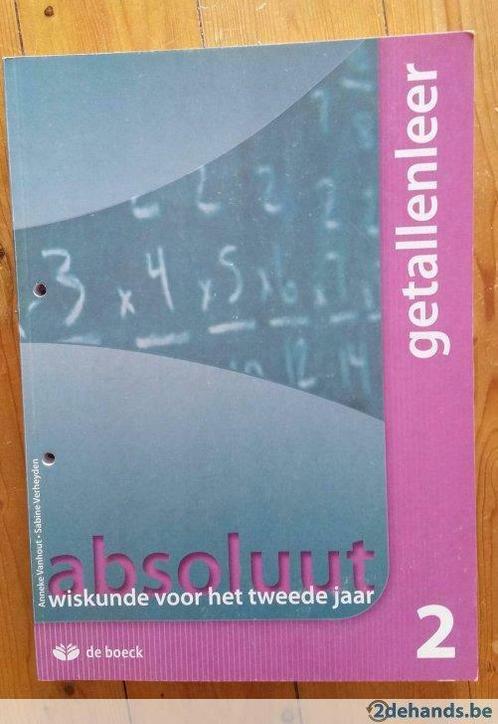 Absoluut 2 getallenleer, Livres, Livres d'étude & Cours, Neuf, Envoi