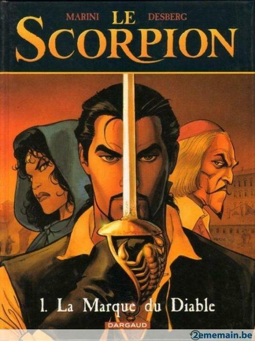 Le Scorpion - Tomes 1 à 7, Boeken, Stripverhalen, Gelezen, Meerdere stripboeken, Ophalen of Verzenden
