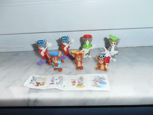 Figurines "Tom et Jerry" – KINDER/FERRERO (vintage), Collections, Œufs à surprise, Utilisé, Numéros K, Enlèvement ou Envoi