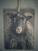 Houtprint ram, Minder dan 50 cm, Nieuw, Ophalen of Verzenden, Print