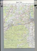 Landkaart gedetailleerd Duitsland Bad Tölz, Livres, Atlas & Cartes géographiques, Carte géographique, Allemagne, Enlèvement ou Envoi