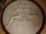 1917 PAUL DUBOIS paire 2 plaques Comité Secours Alimentation, Antiquités & Art, Enlèvement