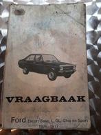 Vraagbaak Ford escort, Enlèvement ou Envoi