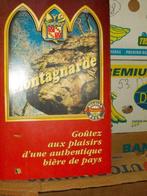 Beersign.Kartonnen Reclame.Montagnaarde..Abbaye Des Rocks, Collections, Marques & Objets publicitaires, Enlèvement ou Envoi, Utilisé