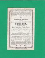 DP Ludovicus Josephus Segaert, Envoi, Image pieuse