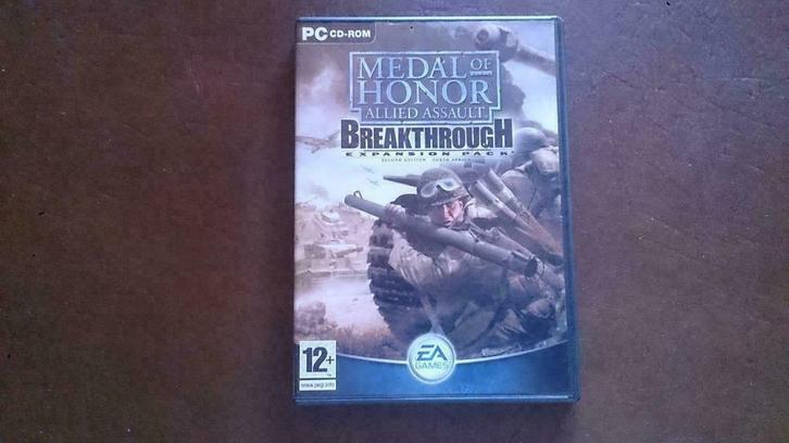 Medal of honor allied assault - breakthrough, Games en Spelcomputers, Games | Pc, Gebruikt, Ophalen of Verzenden