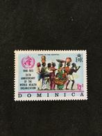 Dominica zegel, WHO, Ophalen of Verzenden