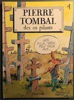 B.D. Pierre Tombal N°4 : Des os pilants  Cauvin/Hardy 1993, Gelezen, Cauvin et Hardy, Ophalen of Verzenden, Eén stripboek