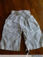 Witte zomerbroek van MaMuse, maat 68, Gebruikt, Meisje, Broekje
