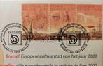 Numisletter: Brussel Europse Cultuurstad 2000, Postzegels en Munten, Ophalen of Verzenden
