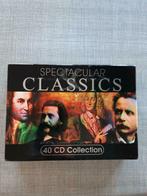 Coffret Spectacular Classics 40 CDs 2004 tous les masters, CD & DVD, Utilisé, Coffret, Enlèvement ou Envoi, Musique de chambre