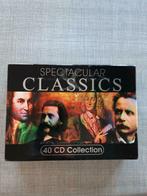 Coffret Spectacular Classics 40 CDs 2004 tous les masters, CD & DVD, Enlèvement ou Envoi, Utilisé, Musique de chambre, Coffret