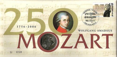 België 2006 - Numisletter OBP 3470 Wolfgang Amadeus Mozart, Postzegels en Munten, Postzegels | Europa | België, Postfris, Orginele gom