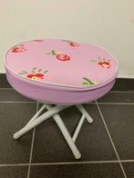 Plooibare kruk met bloemetjes, Kinderen en Baby's, Kinderstoelen, Ophalen, Zo goed als nieuw