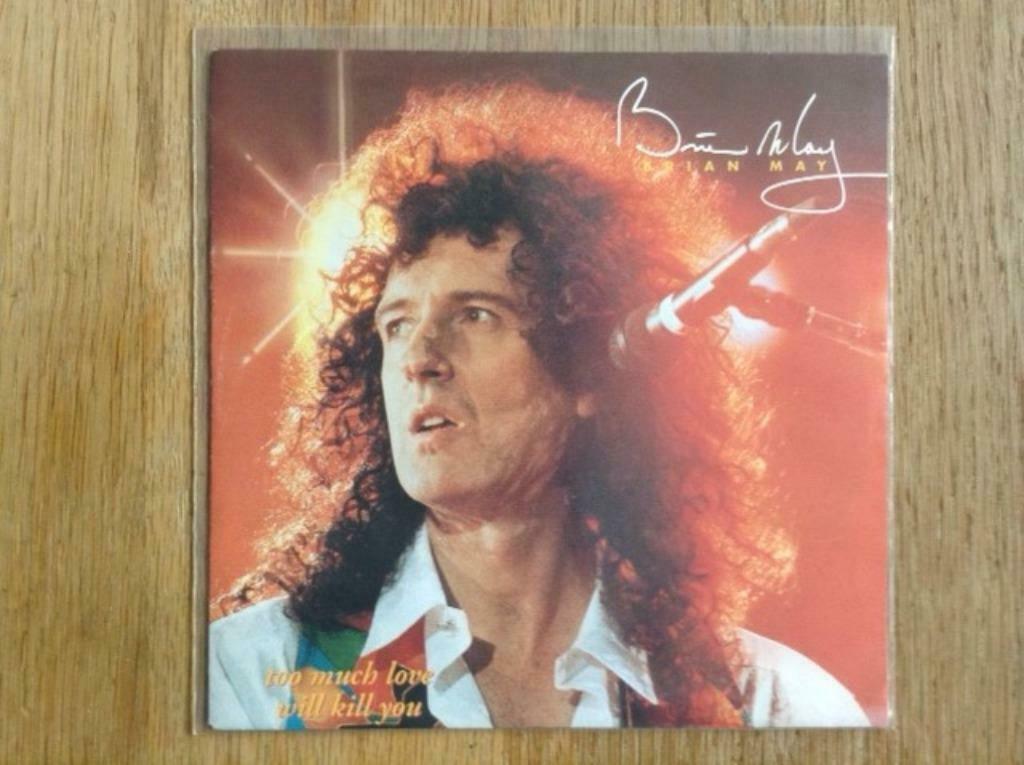single brian may, Enlèvement ou Envoi, 7 pouces, Rock et Metal, Single