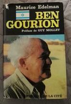 Ben Gourion : Maurice Edelman :  GRAND FORMAT, Afrique, Utilisé, Enlèvement ou Envoi, 20e siècle ou après