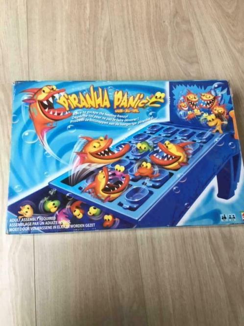 Piranha Panic, Hobby en Vrije tijd, Gezelschapsspellen | Overige, Zo goed als nieuw, Drie of vier spelers, Ophalen of Verzenden