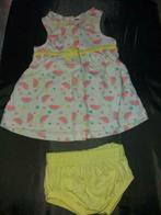 Ensemble Robe + Bloomer, bébé T62, Kinderen en Baby's, Babykleding | Maat 62, Meisje, Ophalen of Verzenden, Zo goed als nieuw