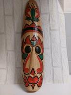 Decoratief Afrikaans masker hout, Antiek en Kunst, Kunst | Beelden en Houtsnijwerken, Ophalen of Verzenden