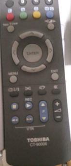 Afstandsbediening TOSHIBA CT-90006, Audio, Tv en Foto, Afstandsbedieningen, Ophalen of Verzenden, Gebruikt, Origineel, Vhs