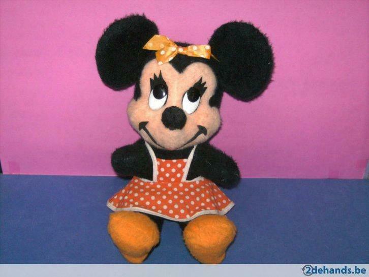 Vintage disney knuffel: minnie mouse. (california), Verzamelen, Disney, Gebruikt, Knuffel, Ophalen of Verzenden