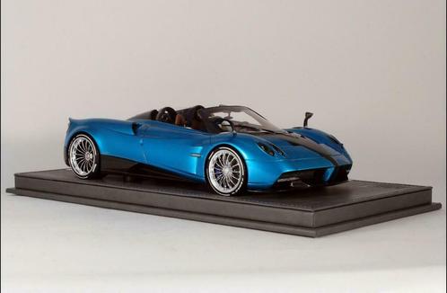 Pagani Huayra Roadster Blue Emperor 1/18 BBR Neuve + vitrine, Hobby & Loisirs créatifs, Voitures miniatures | 1:18, Neuf, Voiture