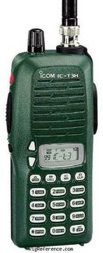ICOM TH T3H   VHF Walky Talky, 5 tot 15 km, Ophalen of Verzenden, Zo goed als nieuw, Portofoon of Walkie-talkie