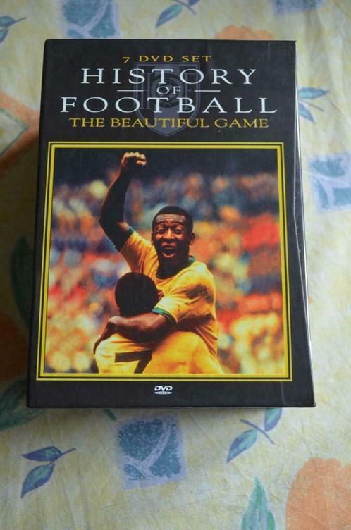 History of football (7dvd's), CD & DVD, DVD | Sport & Fitness, Documentaire, Football, Tous les âges, Enlèvement ou Envoi