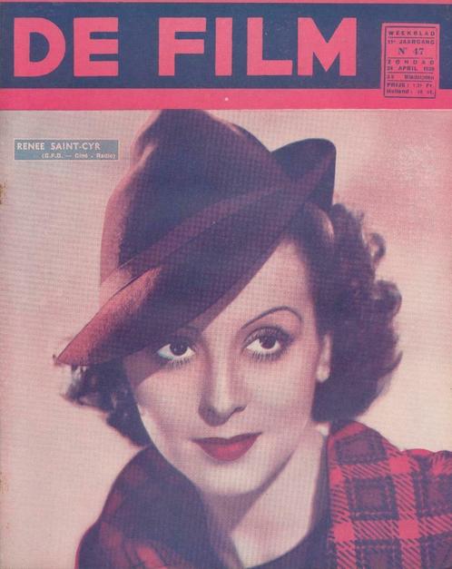 De Film (weekblad, jaargang 11, n 47, 1938, Patria), Boeken, Tijdschriften en Kranten, Ophalen of Verzenden