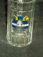 Bierglas.Ahlmann Bier. D 122, Autres marques, Chope(s), Utilisé, Enlèvement ou Envoi