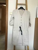 Ecru linnen jurk Nathalie vleeschouwer XS, Kleding | Dames, Beige, Nieuw, Maat 34 (XS) of kleiner, Boven de knie