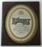 Miroir publicitaire de bière Loburg, Gebruikt, Ophalen of Verzenden
