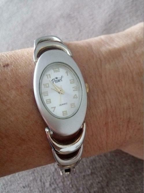Belle montre pour femme Pearl avec maillons de couleur or-ar, Bijoux, Sacs & Beauté, Montres | Femmes, Comme neuf, Montre-bracelet