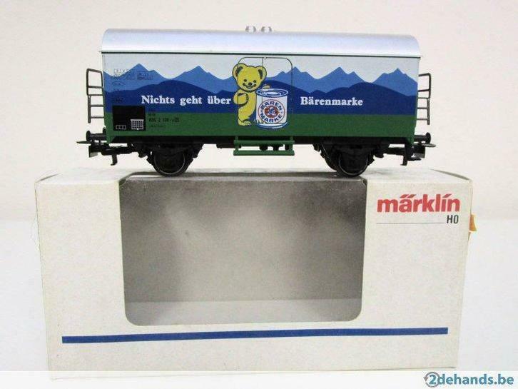 4485 Marklin HO - Koelwagen "Bärenmarke" van de DB, Hobby en Vrije tijd, Modeltreinen | Overige schalen, Nieuw, Wagon, Wisselstroom
