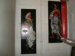 2 Retro kaders, Antiek en Kunst, Ophalen of Verzenden