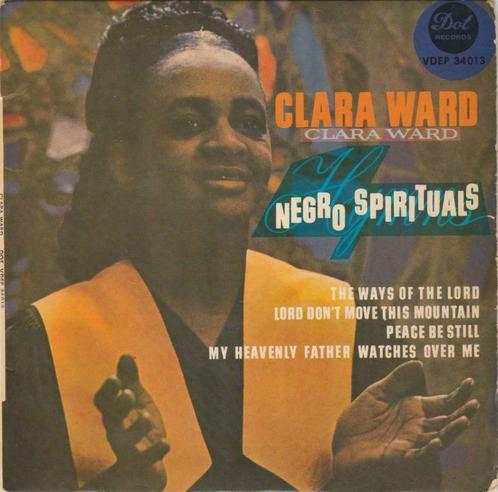 45T: EP: Clara Ward: Negro Spirituals : Soul, Cd's en Dvd's, Vinyl Singles, Single, Religie en Gospel, 7 inch, Ophalen of Verzenden