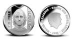 Nederland 5 Euro 2017 Johan Cruyff, Postzegels en Munten, Zilver, Overige waardes, Ophalen of Verzenden, Losse munt