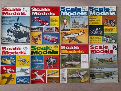 Modelbouw tijdschriften Scale Models 1971 - 1972, Verzamelen, Tijdschriften, Kranten en Knipsels, 1960 tot 1980, Ophalen of Verzenden