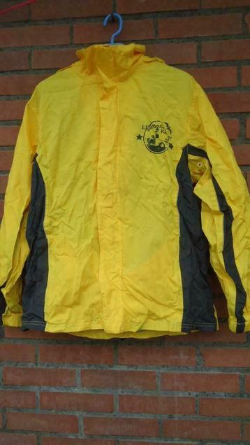 Regenjas (kawe) maat 164, Enlèvement ou Envoi, Comme neuf, Garçon, Manteau