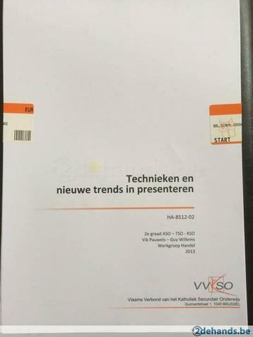 Technieken en nieuwe trends in presenteren beschikbaar voor biedingen