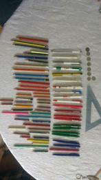 Vintage lot divers stylos et crayons, Utilisé, Enlèvement ou Envoi