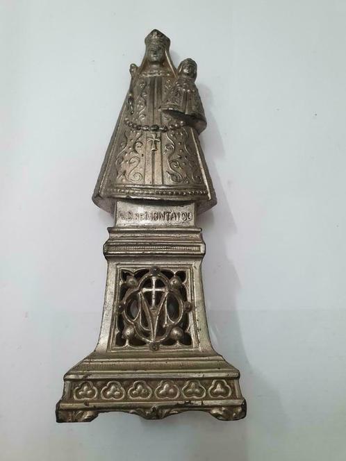 Onze Lieve Vrouw van Scherpenheuvel, beeldje, vintage, Verzamelen, Religie, Gebruikt, Christendom | Katholiek, Beeld(je), Ophalen of Verzenden