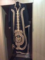 Kaftan zwart met beige broderie nieuw, Ophalen, Overige typen, Zwart, Maat 42/44 (L)