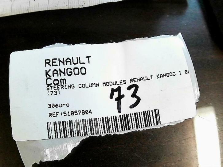 Commodo Renault Kangoo 8200090339 (30), Autos : Pièces & Accessoires, Autres pièces automobiles, Renault, Utilisé, Enlèvement ou Envoi
